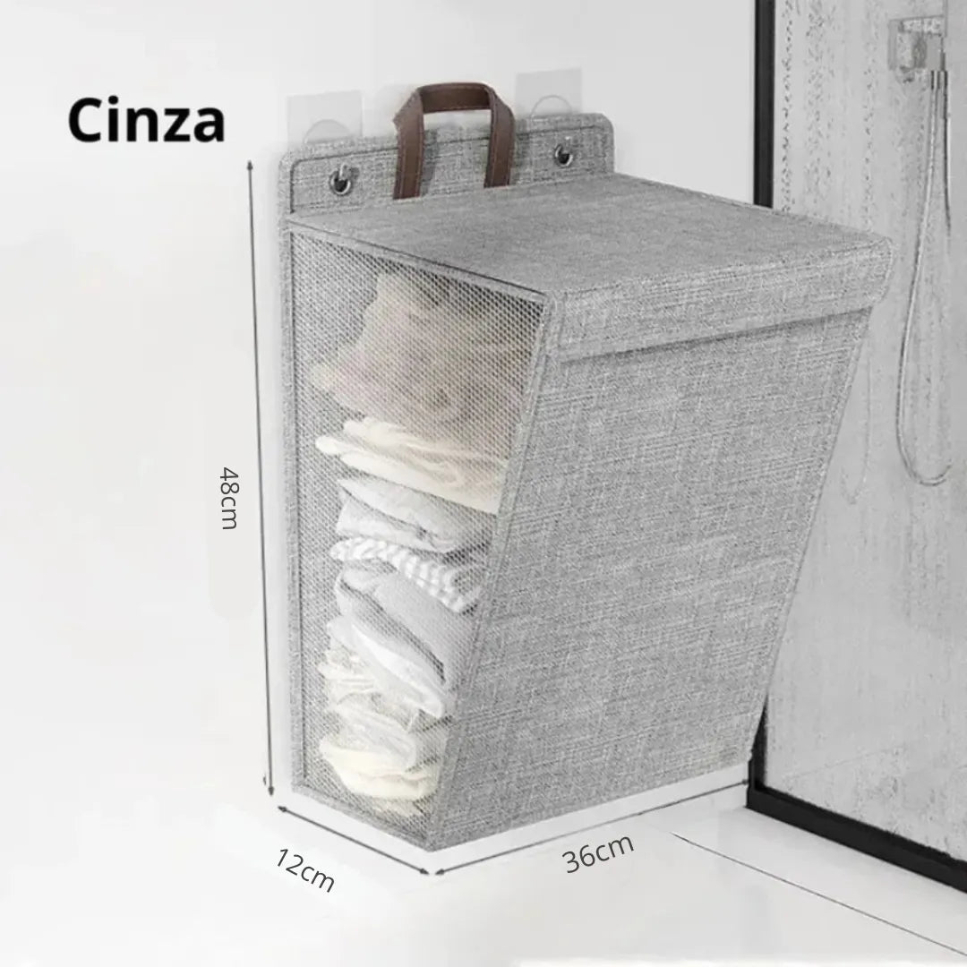 Cesto Organizador de Roupa Dobrável - Âncora
