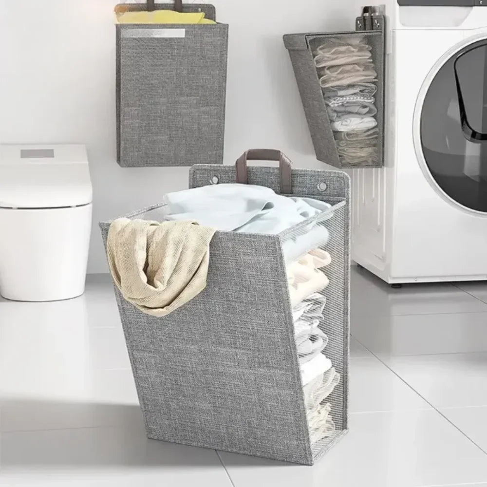 Cesto Organizador de Roupa Dobrável - Âncora