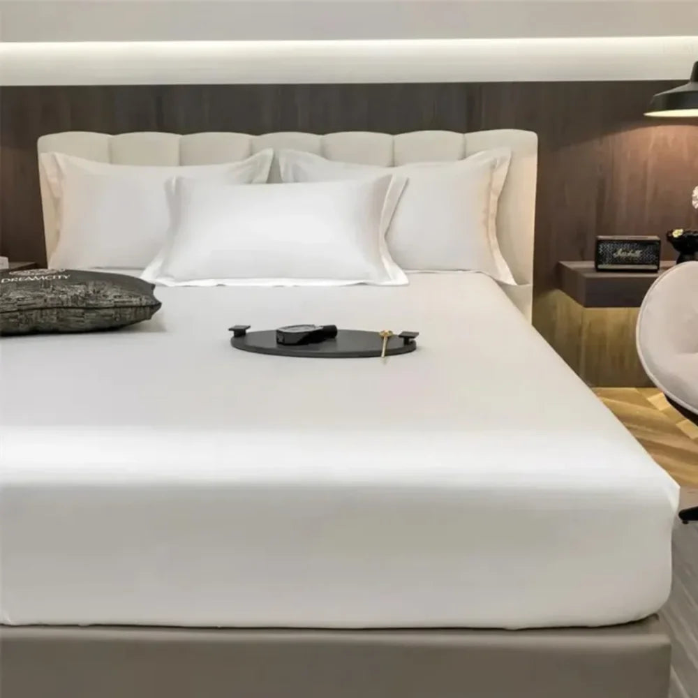 Jogo de Cama em Seda com 4 Peças - Âncora
