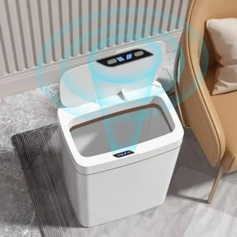 Lixeira Para Banheiro com Sensor Inteligente 16 Litros