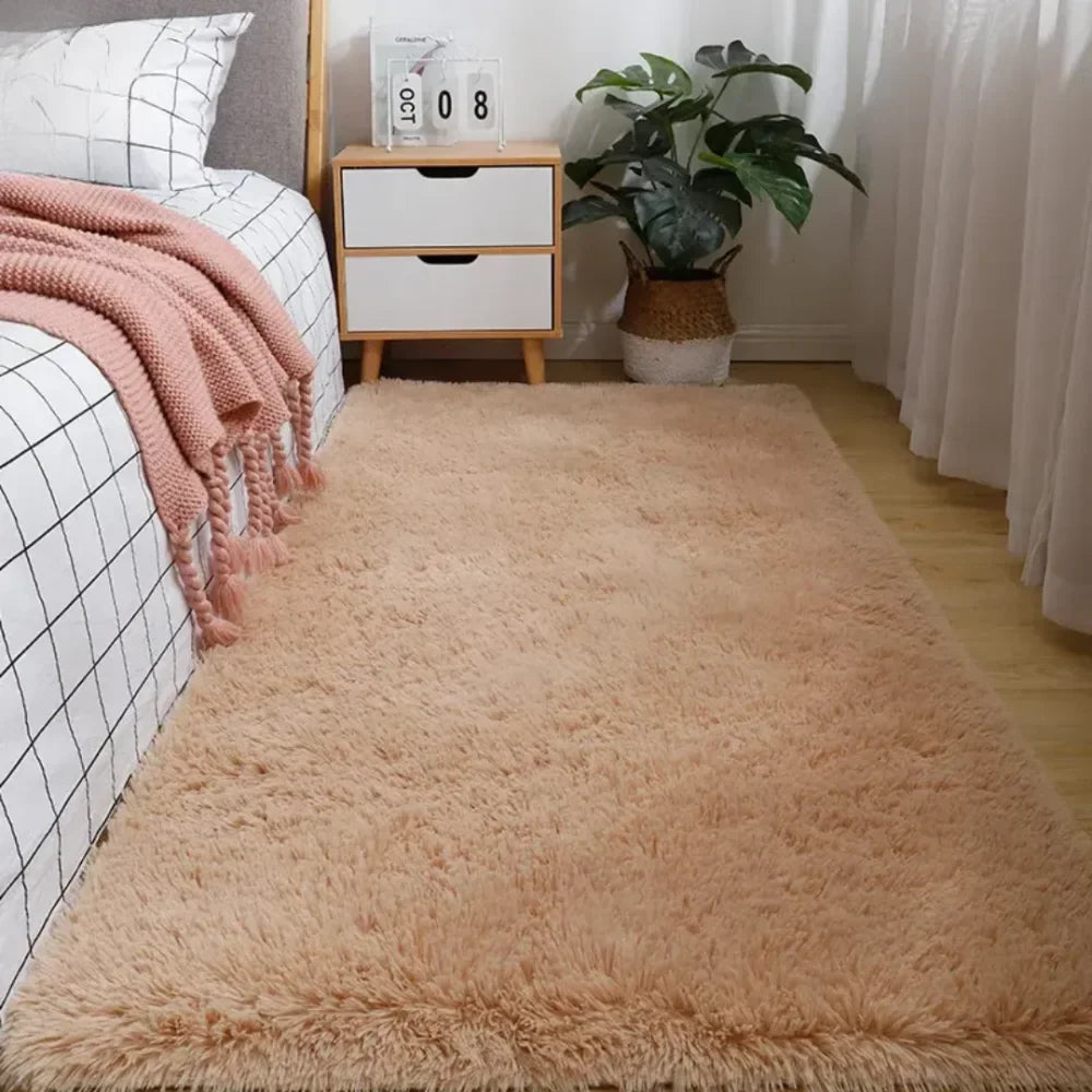 Tapete de Pelúcia para Quarto Antiderrapante - Âncora