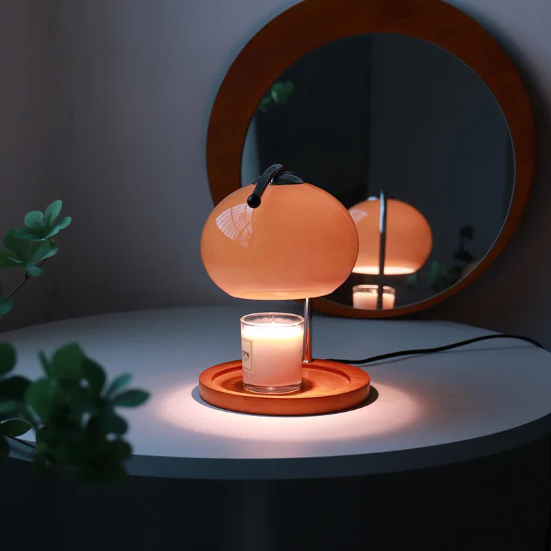 Luminária Aromática com Castiçal - Luminária para Casa com Aquecedor de Velas