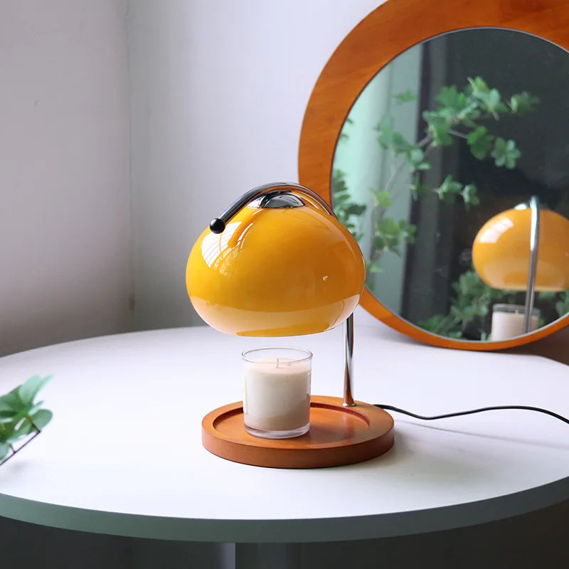 Luminária Aromática com Castiçal - Luminária para Casa com Aquecedor de Velas
