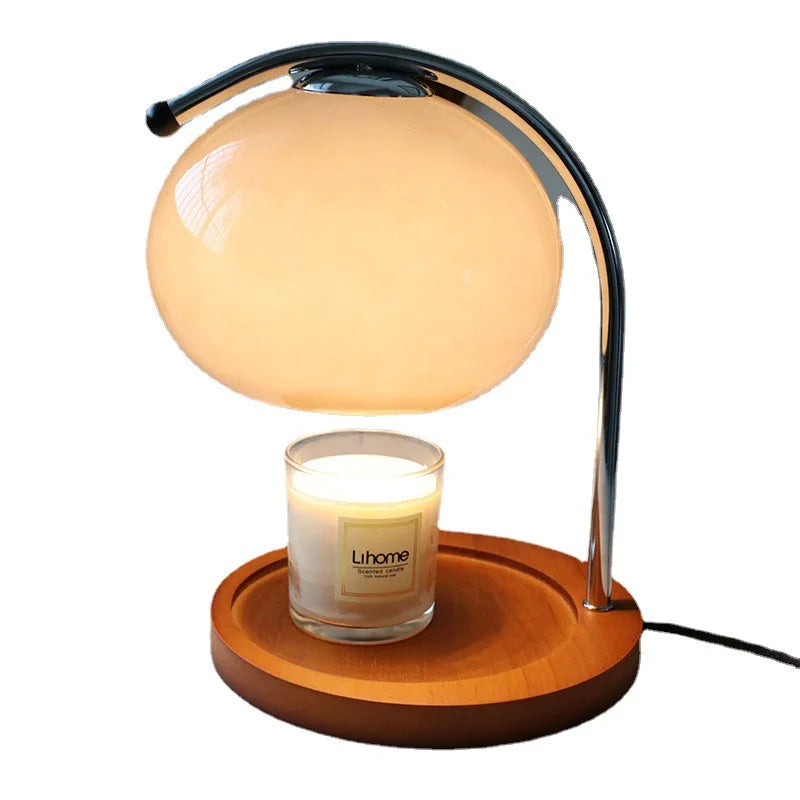 Luminária Aromática com Castiçal - Luminária para Casa com Aquecedor de Velas
