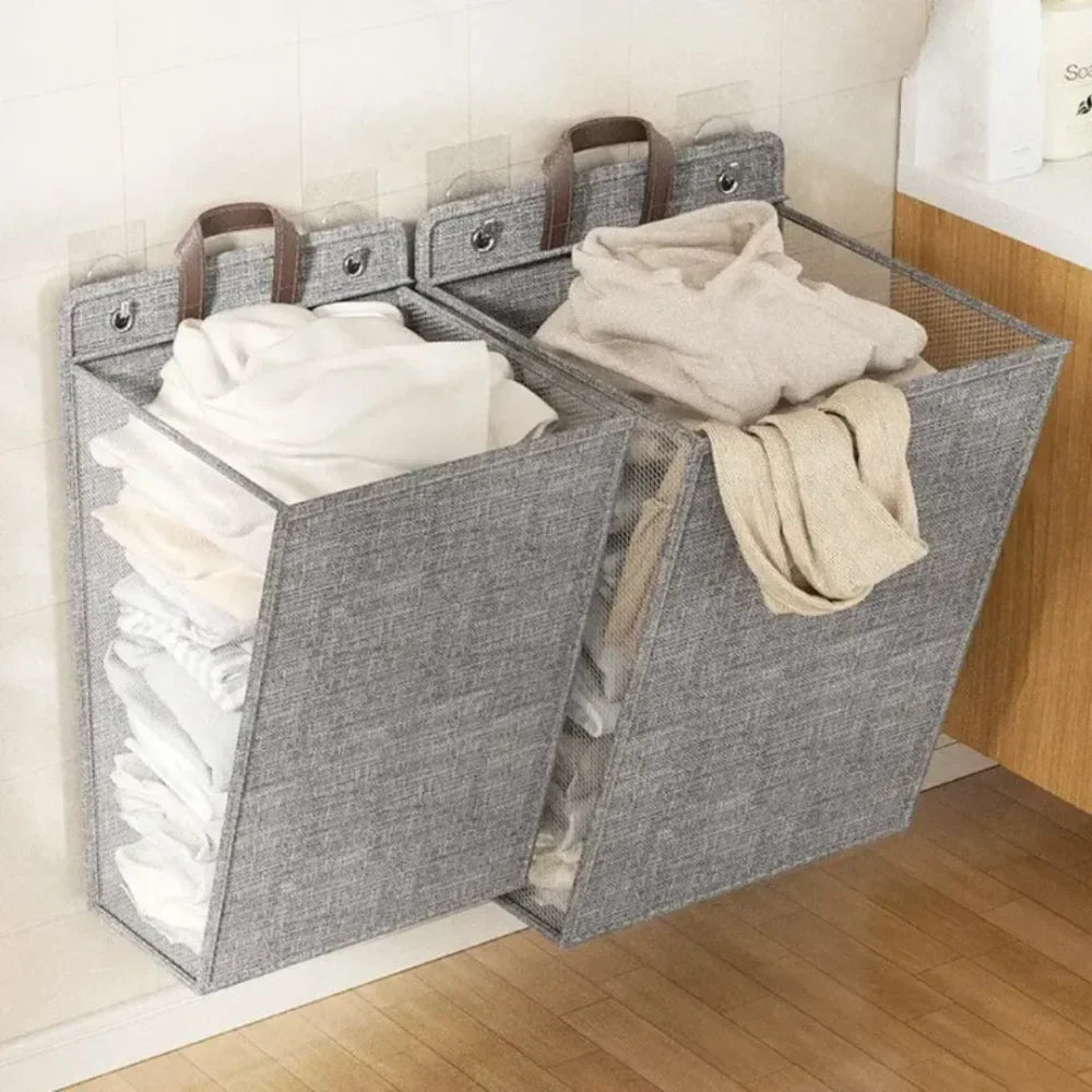 Cesto Organizador de Roupa Dobrável - Âncora