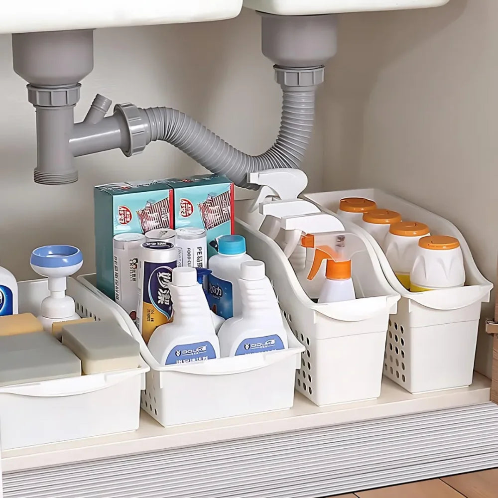 Organizador de Armário Multiuso para Cozinha - Âncora